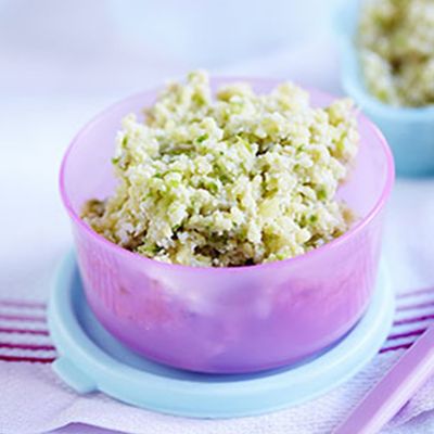 Baby's Chicken And Asparagus Puree