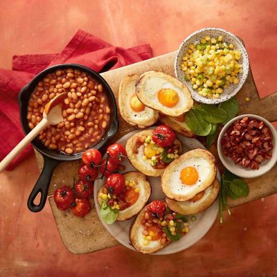Breakfast Jacket Potato Platter