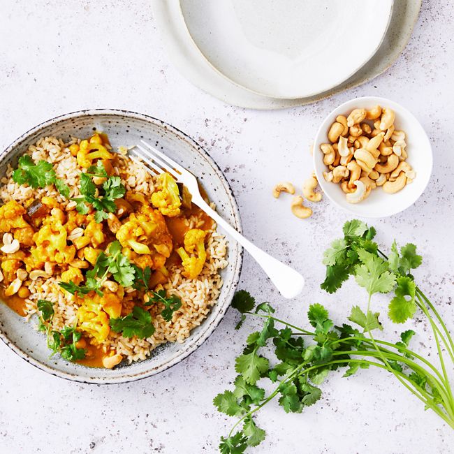 Cauliflower & Chickpea Curry