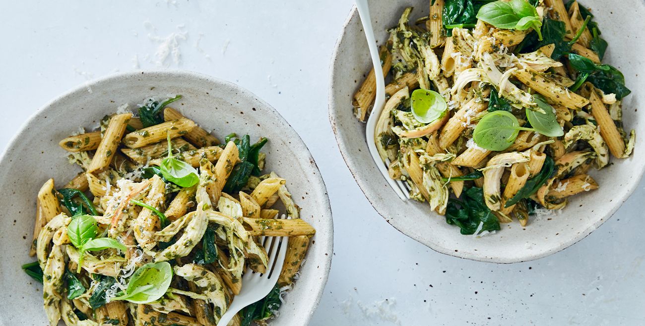 Chicken Pesto Pasta Recipe | Woolworths