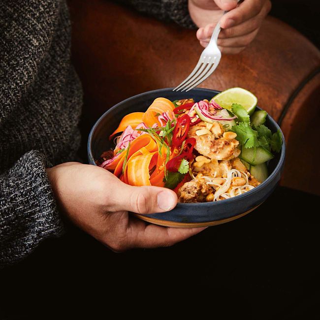 Chicken Satay Bowls