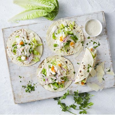 Gluten-Free Chicken Caesar Wrap