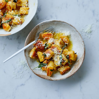 Homemade Gnocchi With Butter & Sage