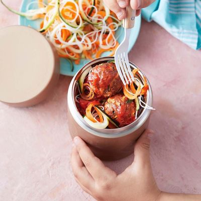 Meatballs & Vegie Noodles