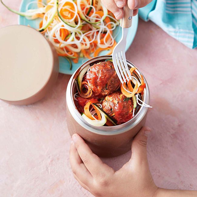 Meatballs & Veggie Noodles