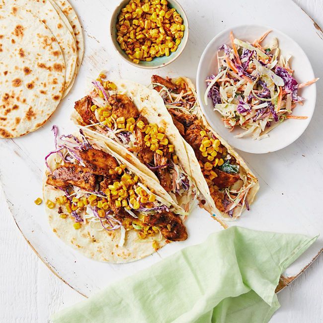 Quick Chicken Tortillas
