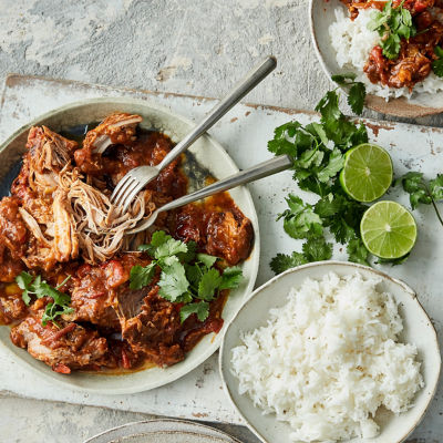 Mexican Pulled Pork With Rice