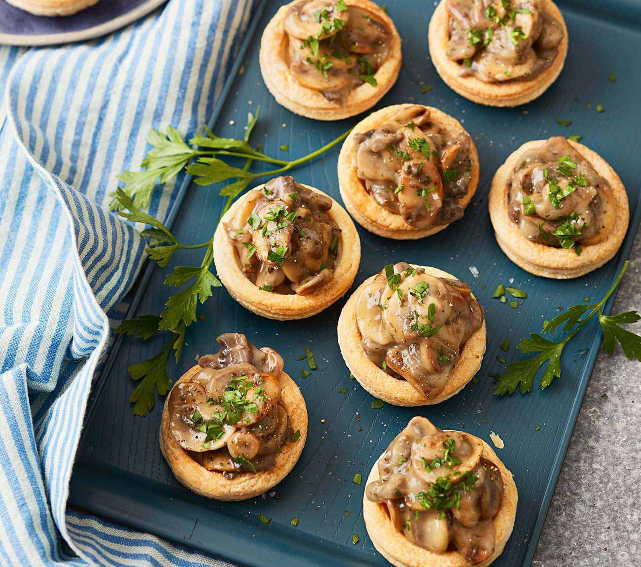 Mushroom Vol Au Vent Recipe Deporecipe.co