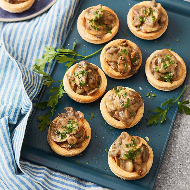 Mini Mushroom Vol-Au-Vents