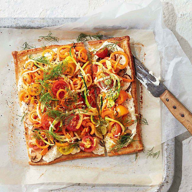 Quick Vegetable Tart