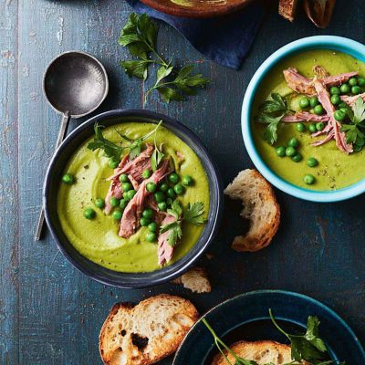 Slow Cooker Pea & Ham Soup