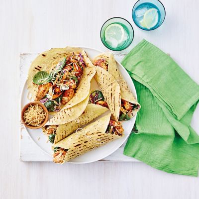 Speedy Chipotle Chicken Burritos