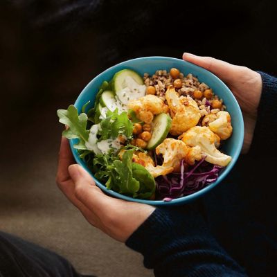 Vegan Buffalo Wings Bowls