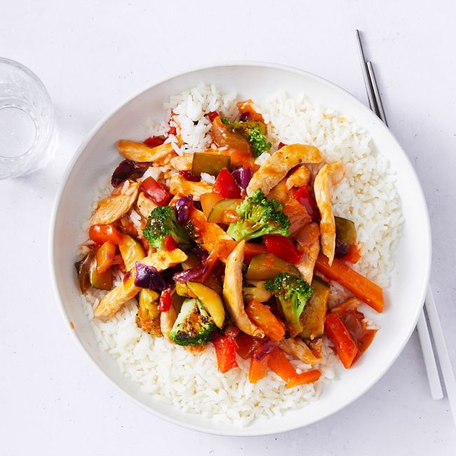 20-Minute Sweet & Sour Chicken Stir-Fry