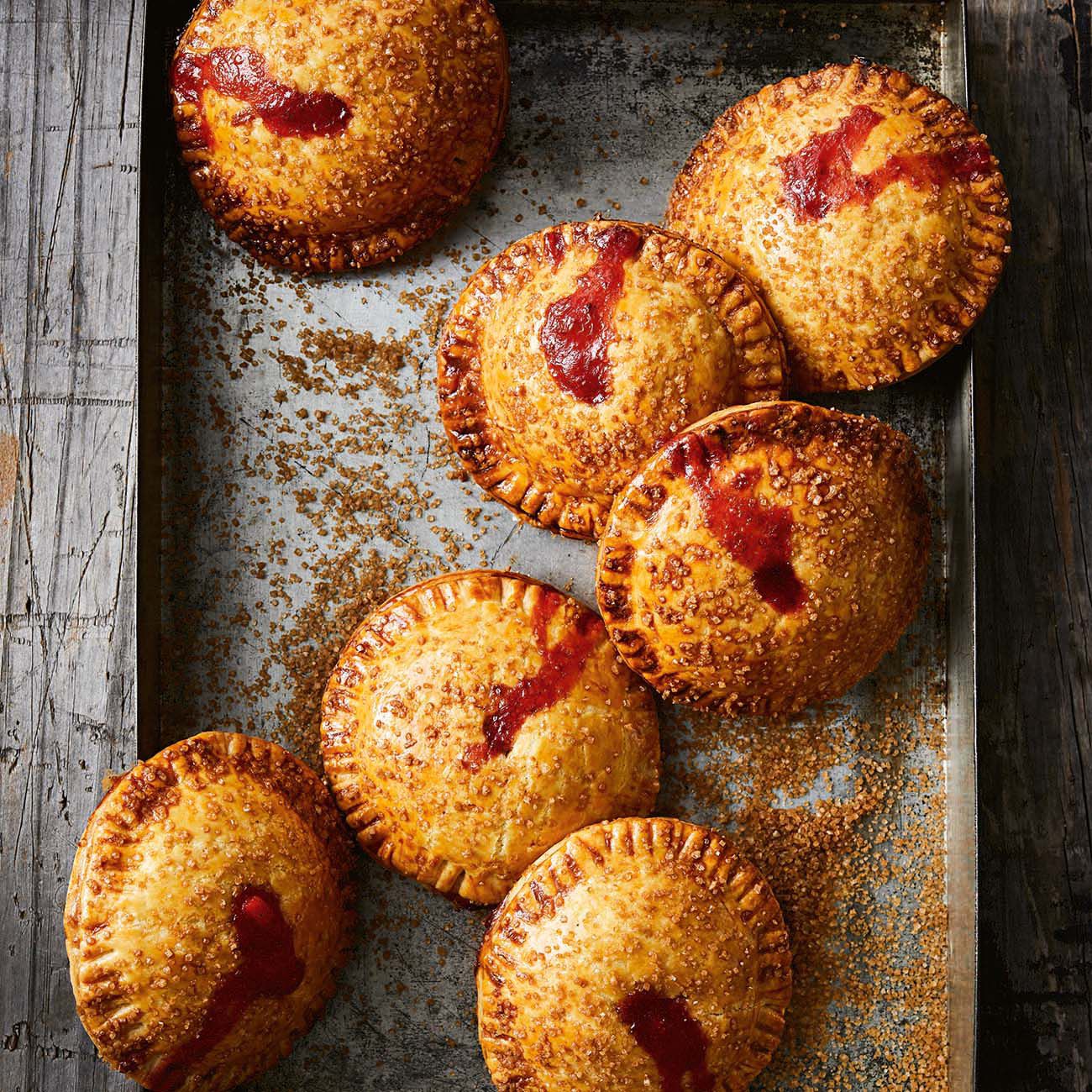 Apple and strawberry pie