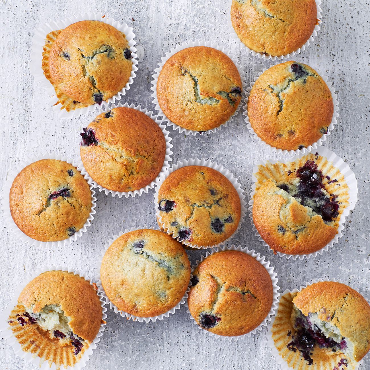 Blueberry muffins