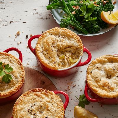 Chicken And Leek Pot Pies