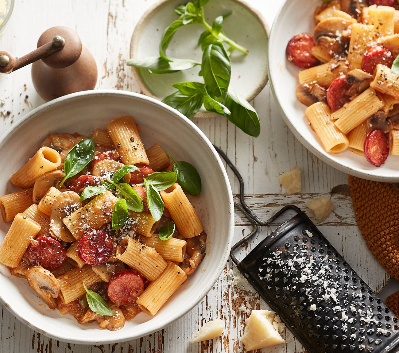 Chorizo And Tomato Rigatoni Recipe | Woolworths