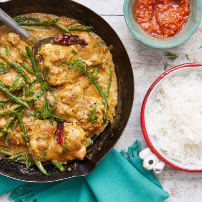 Creamy Chicken And Dill Curry