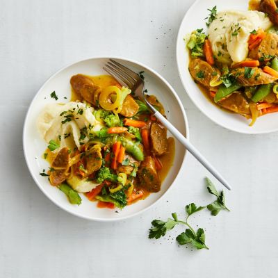 Curried Sausage Casserole
