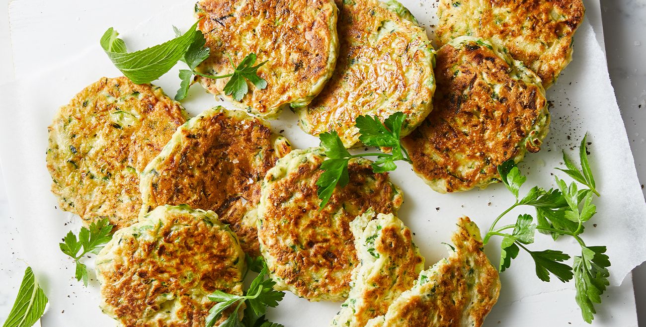 Easy zucchini fritters