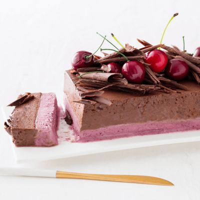 Festive Dark Chocolate & Cherry Parfait