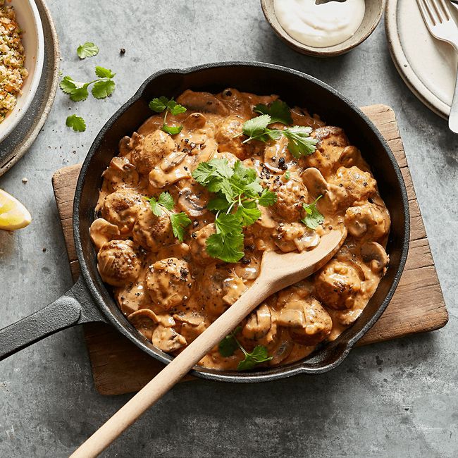 Meatball Stroganoff