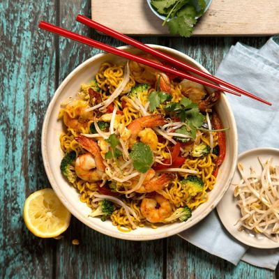 Quick Singapore Noodles