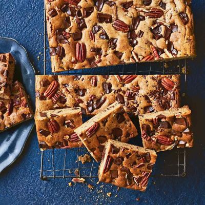 Choc Chip Brownie Bars