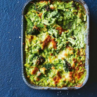 Green Mac 'N' Cheese