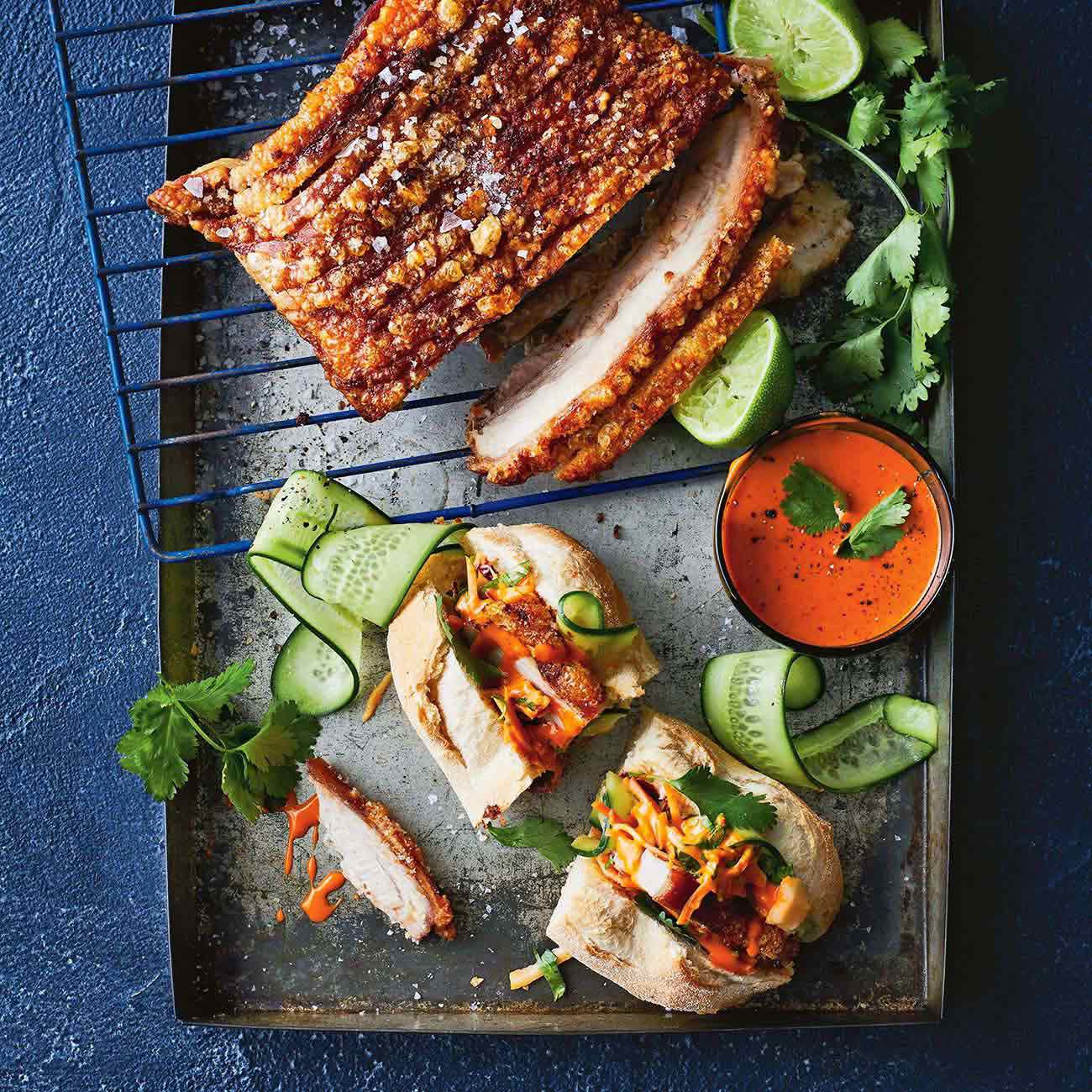 Pork Belly Roast Banh Mi