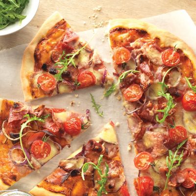 Prosciutto And Rocket Pizza