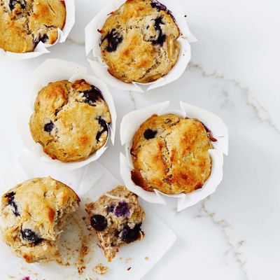 Vegan Blueberry Muffins