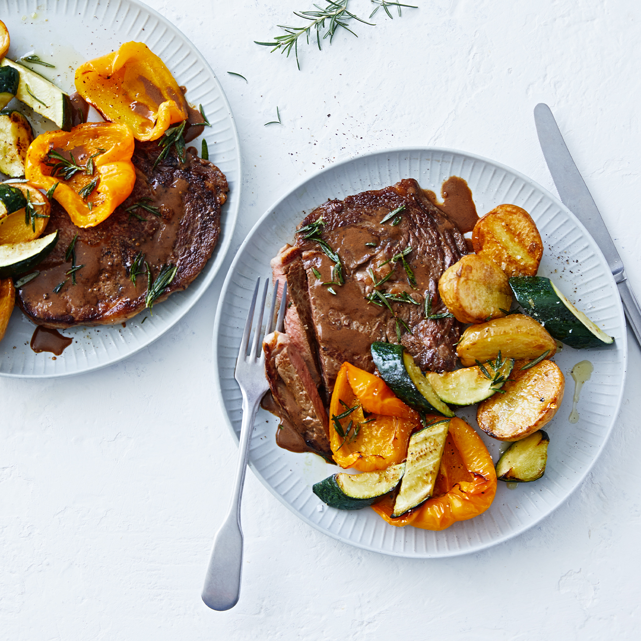 Beef Scotch Fillet With Red Wine Sauce