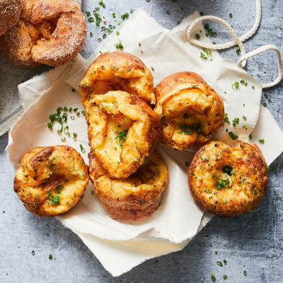 Cheese & Chive Popovers