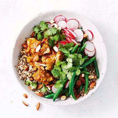 Chicken Satay & Quinoa Bowls