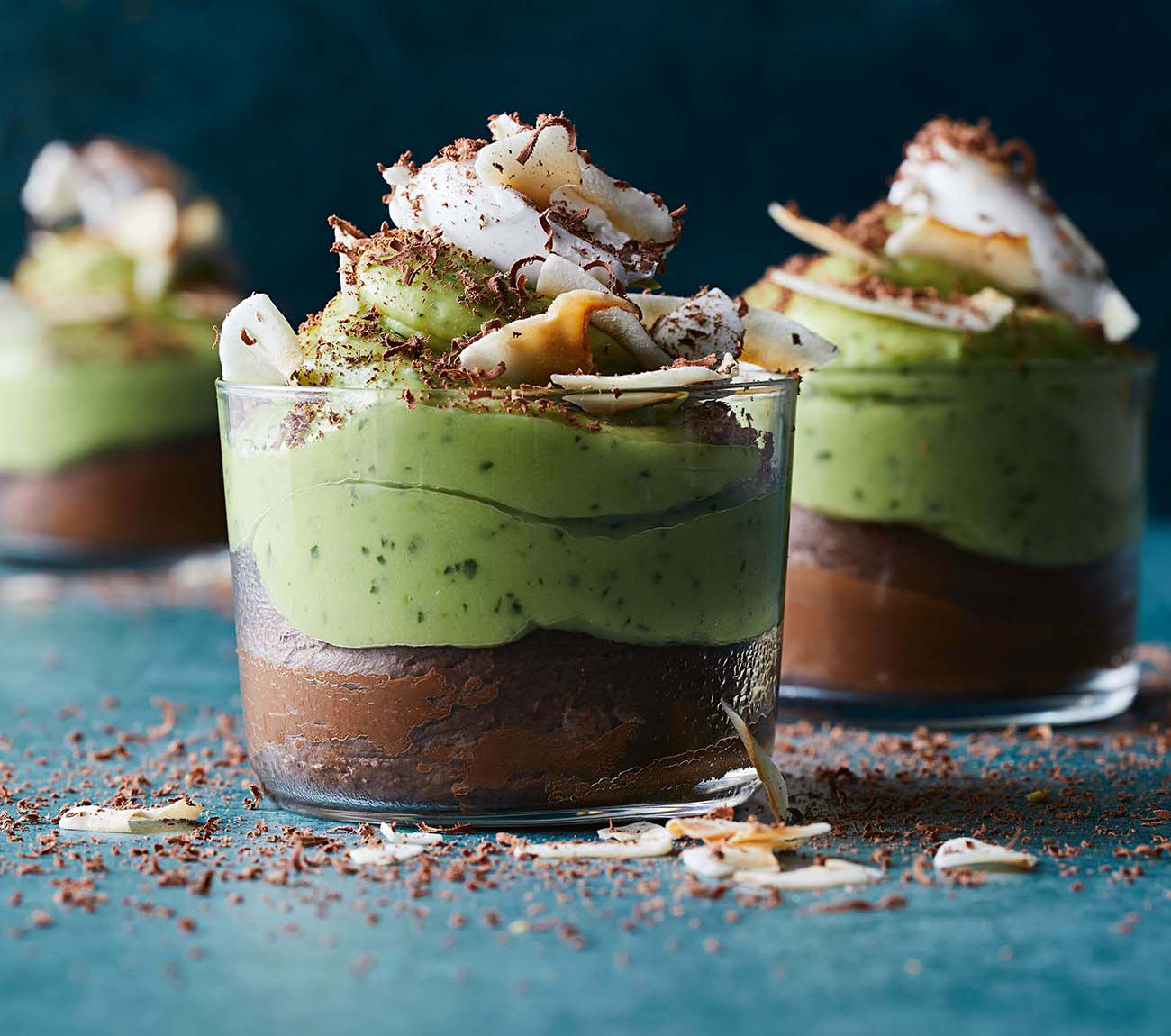 Chocolate Tiramisu with Chocolate Peppermint Mousse Recipe