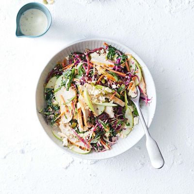 Easy Chicken & Kaleslaw Salad