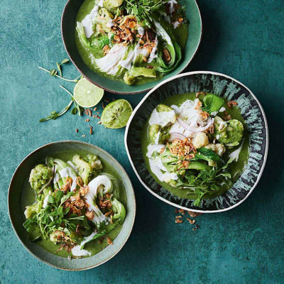 Green Noodle Curry