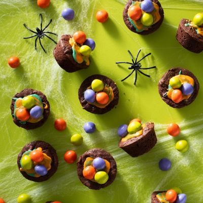 M&M's Monster Mash Brownies