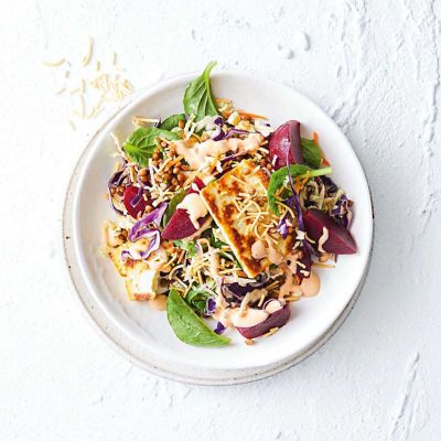 Quick Beetroot & Lentil Salad