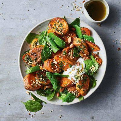 Baked Sweet Potato Salad