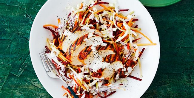 BBQ Chicken & Slaw