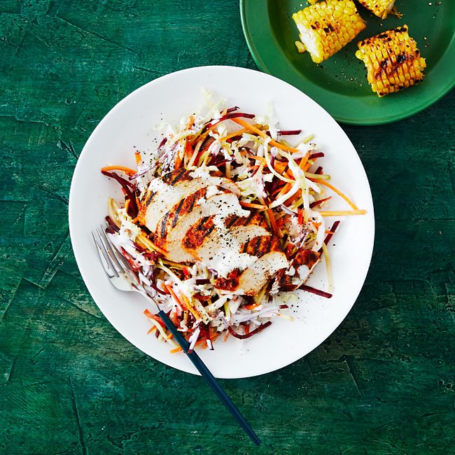 BBQ Chicken & Slaw
