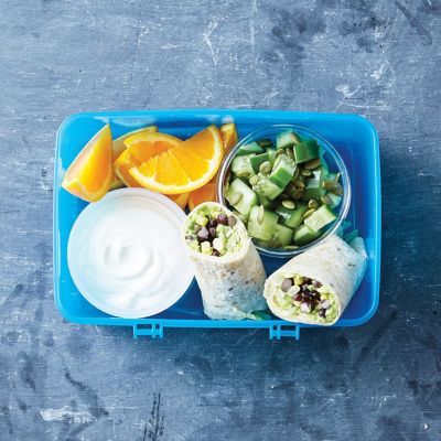 Black Bean Burrito Lunch Box