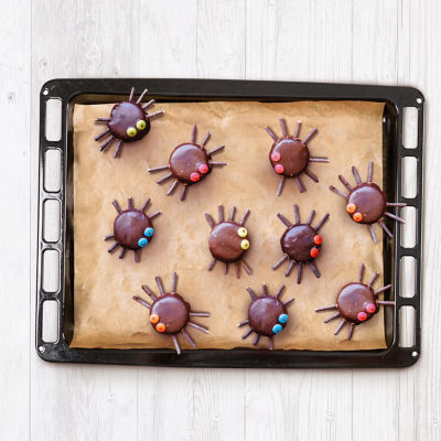 Creepy Spider Brownies