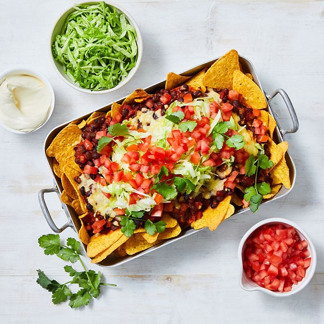 Easy Bean Nachos