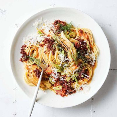 Fennel, Lemon & Chorizo Pasta