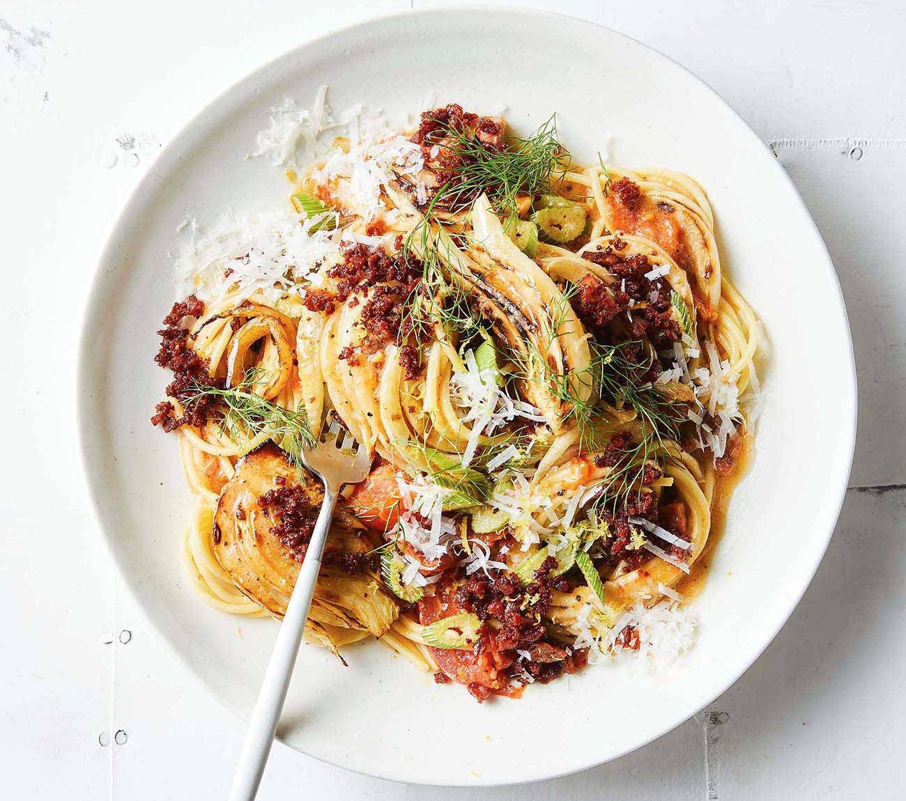 Fennel, Lemon & Chorizo Pasta Recipe | Woolworths
