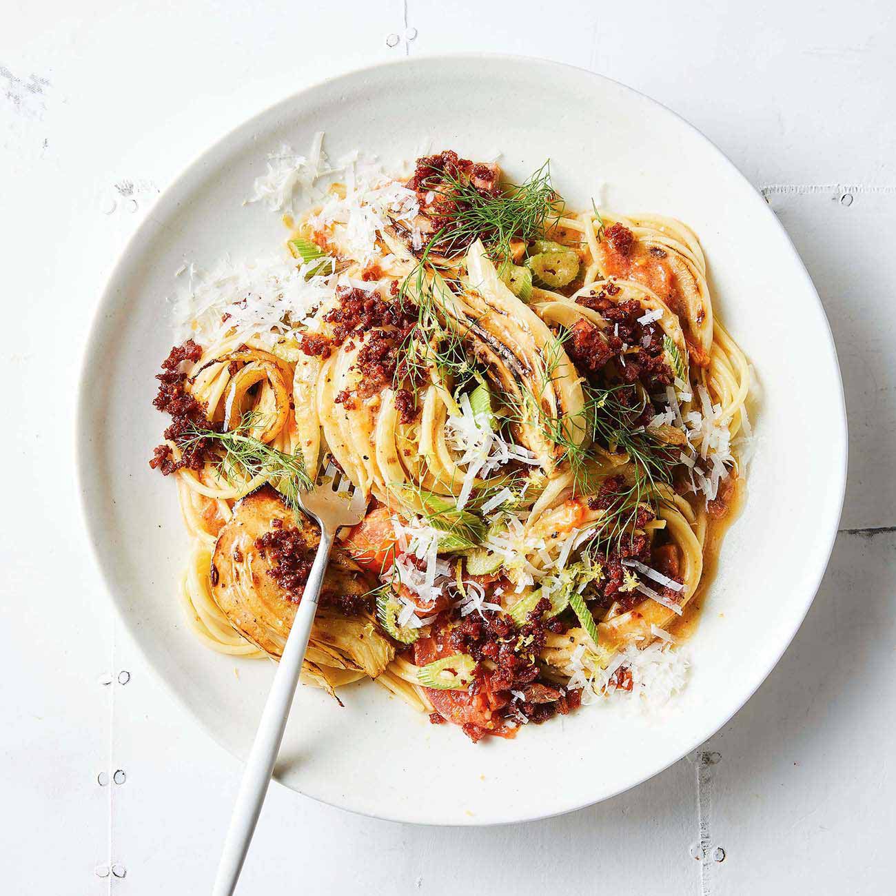 Fennel, Lemon & Chorizo Pasta Recipe Woolworths